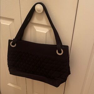 Vera Bradley Black Quilted Tote
